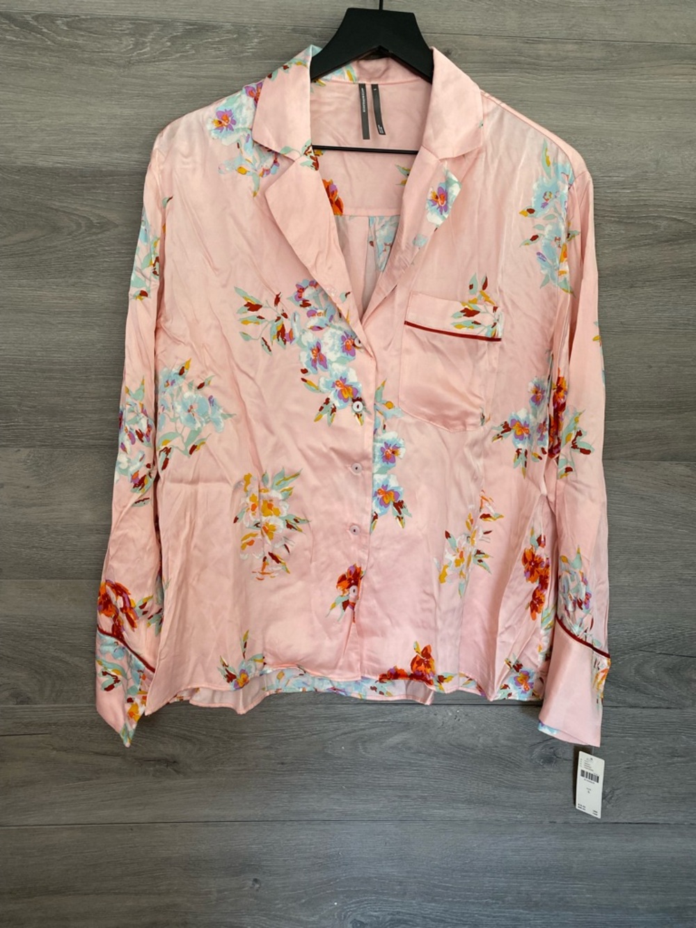 Anthropologie Silky Pajama Top NWT